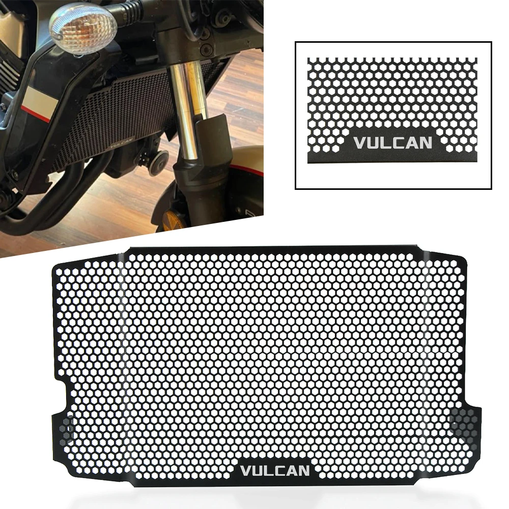 

For Kawasaki VULCAN S Cafe / Sport VULCAN 650 Radiator Grille Guard Protector Cover 2015 2016 2017 2018 2019 2020 2021 2022