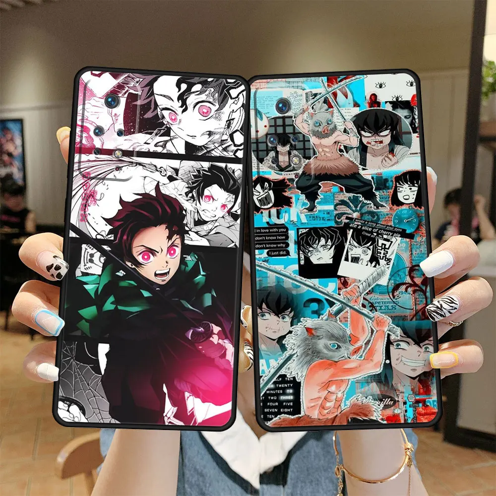 

Full Coque Silicone Cell Demon Slayer Art Case Funda for Redmi Note 10 11 Pro 10A 9T 9A 7A 8A 9C 10C Note11 11S Note10 11E 5G