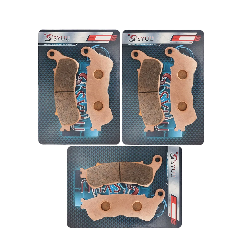 Motorcycle Sintered Metal Front Rear Brake Pads for Honda CBF1000 (ABS Models) A 2006 2007 2008 2009 2010 S/T (07-12) FA388FR | Автомобили