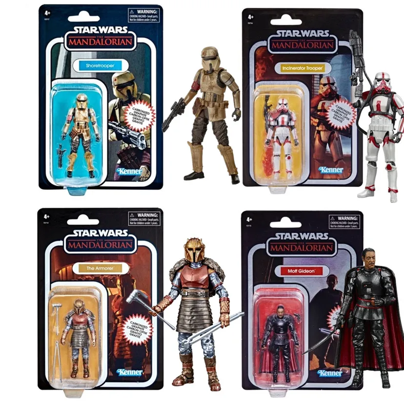 

3.75 Inches Scale Hasbro Star Wars The Vintage Collection Moff Gideon Toy Scale The Mandalorian Action Figure Kenner Anime Gift