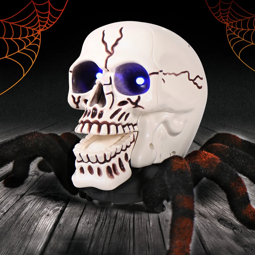 

Spider Toy Plastic Props Remote Control Toys Ornament Halloween Decorations