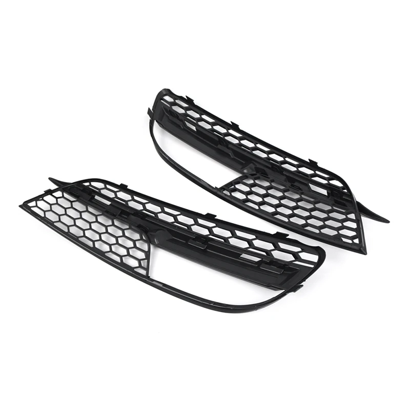 1 пара переднего бампера автомобиля противотуманная фара решетка крышка нижняя