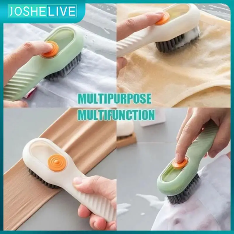 

Not Hurt Clothing Long Handle Shoe Brushes Multifunctional Soft Brush Cleaing Clothing Tools Shoe Brushes High Quality