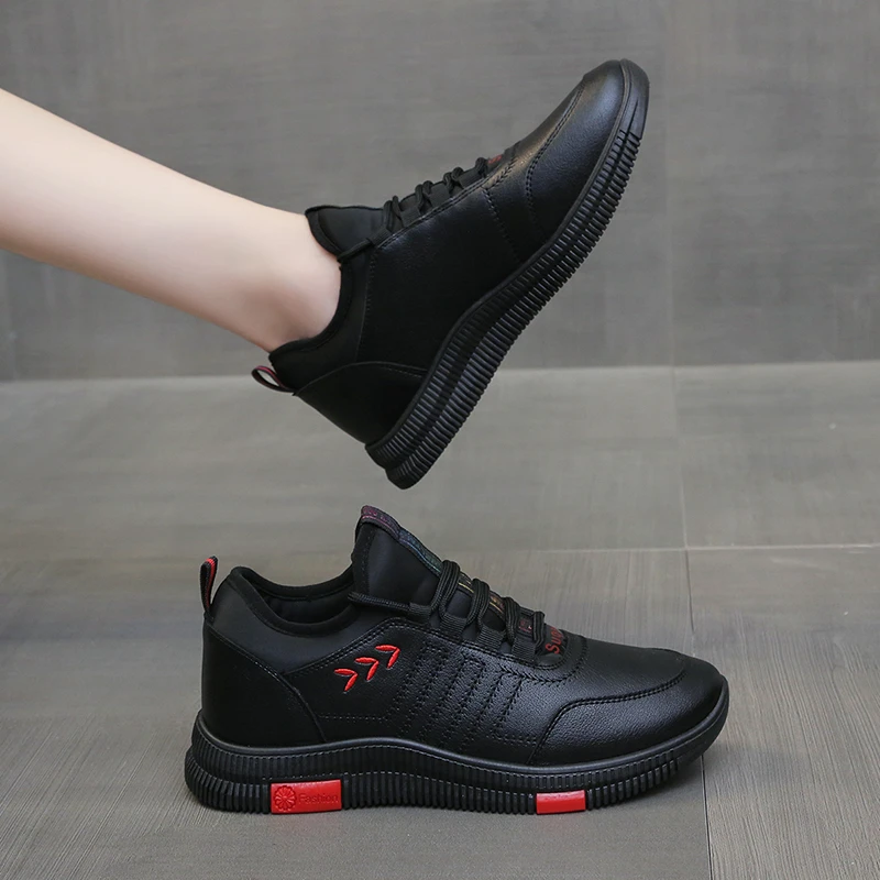 Женские кроссовки повседневные женские летняя обувь для бега 2024 черные осенние