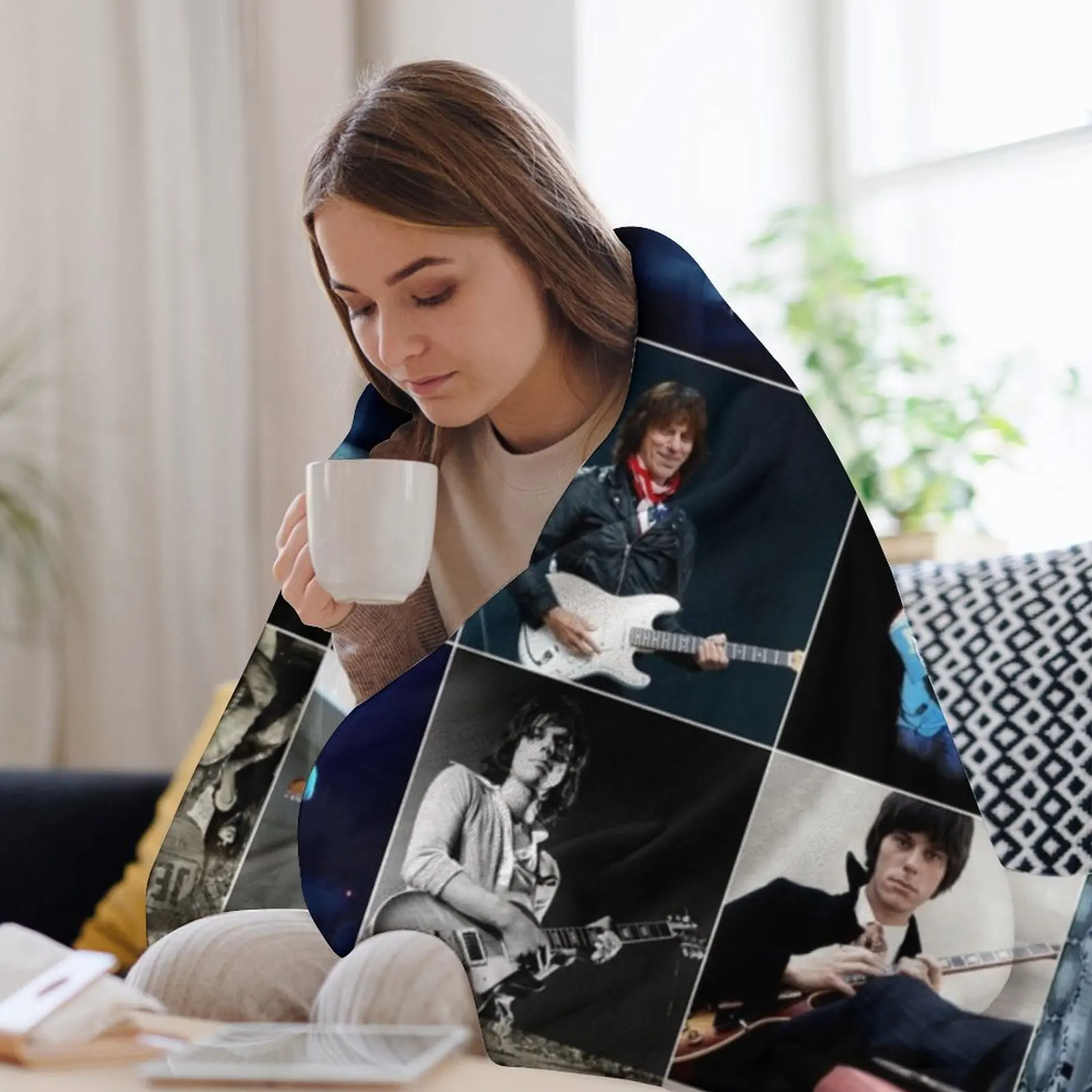 Джефф Бек английский гитарист смешанная версия Ultimate Mural/коллаж редактирование