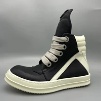 jumbolace men leather rick leather boots owens womens sneakers shoes owens sneakers mens casual shoes