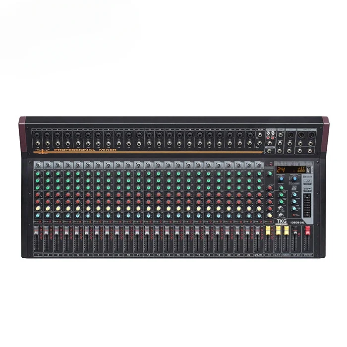 TKG EOS-24USB Профессиональный микшерный пульт Микрофонный микшер 24-канальный