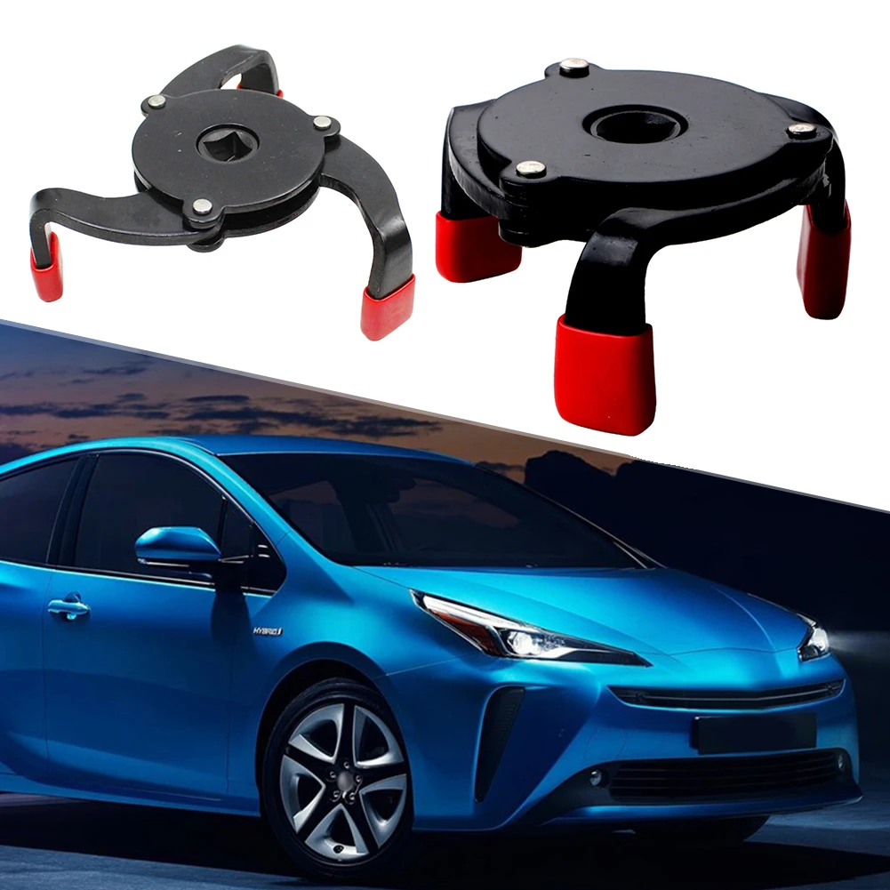 

Многофункциональный гаечный ключ для масляного фильтра 60-95 мм, гаджеты, регулируемый односторонний трехкулачковый автомобильный аксессуа...