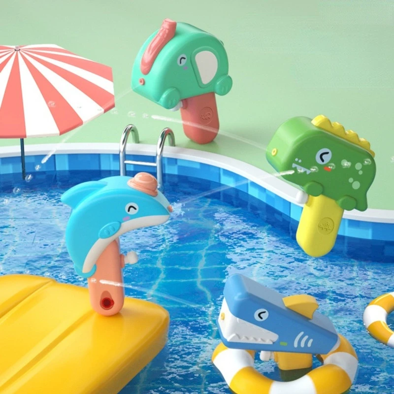 

Cute Kids Water Gun Baby Summer Beach Toy Outdoor Games Sports Play Swimming Pool Sand Bath Squirt Toys For Children Boys Gift