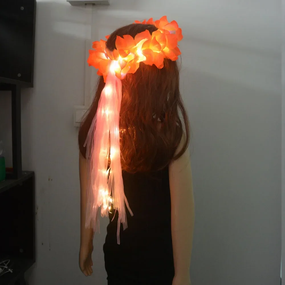 

Светящийся цветочный венок XR Partyday