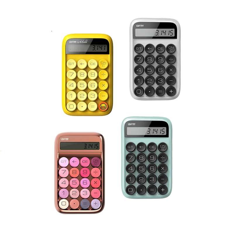 

High-end Mechanical Keyboard Calculator Learning Office Supplies 10-digit Display Button Detachable Scientific Calculator