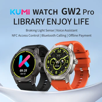 KUMI GW2 Pro Men Smart Watch Bluetooth Call Sport Fitness Heart Rate Blood Pressure Sleep Monitor IP67 Waterproof Women Smartwat 2