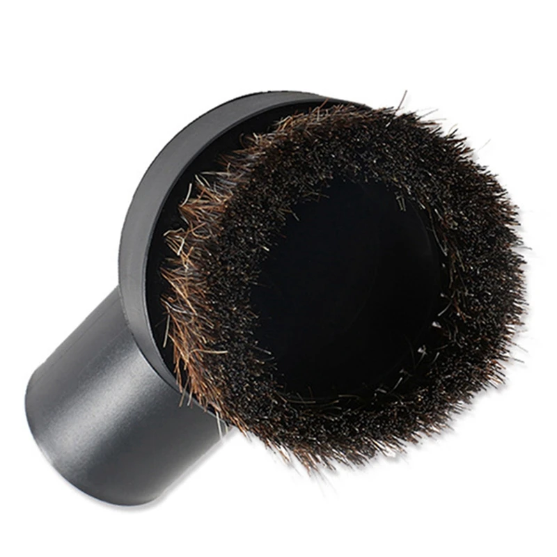 Щетка для вакуумного шланга с конским волосом запчасти черного цвета