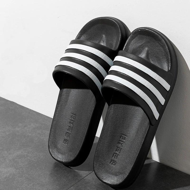 Шлепанцы для дома и ванной мягкие Нескользящие летняя повседневная обувь сланцы