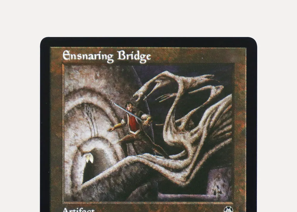 Ensnaring Bridge Foil/Holo TCG Magic Proxy Black Высокое качество Прокси игральные карты Сборная