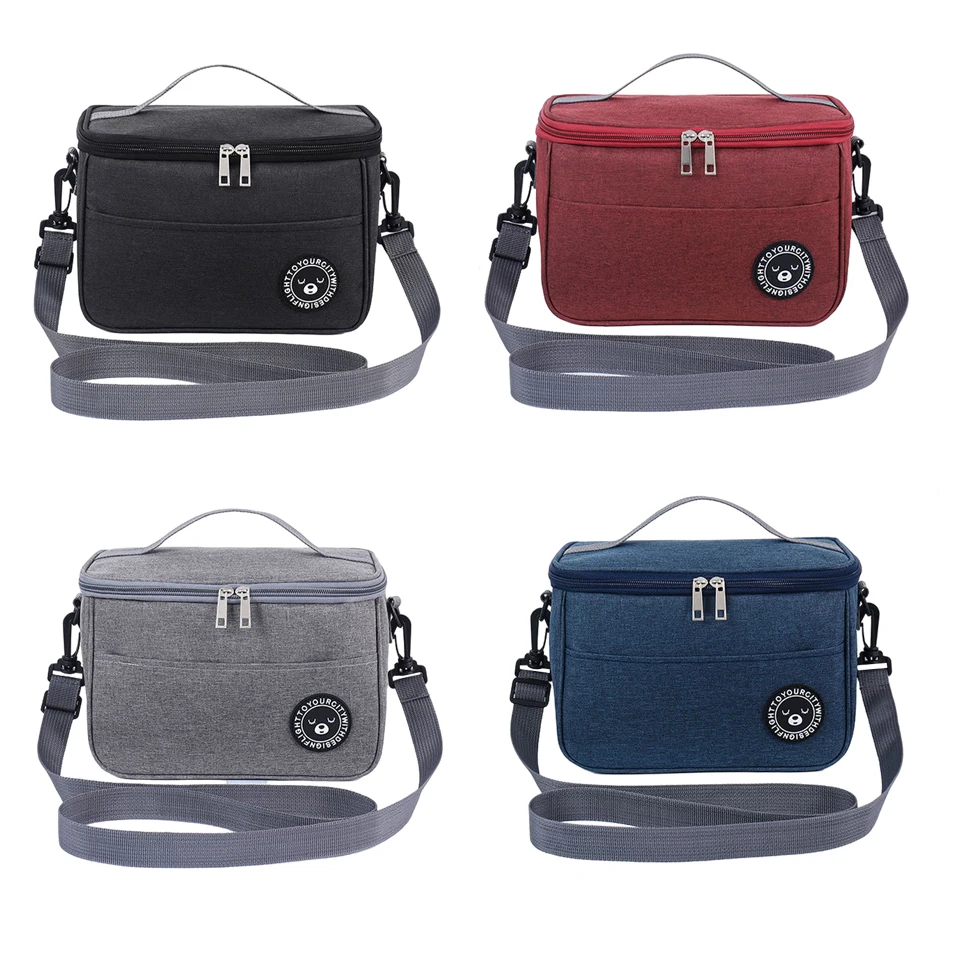 Size Small Food Thermal Lunch Box Bag Durable Waterproof Off
