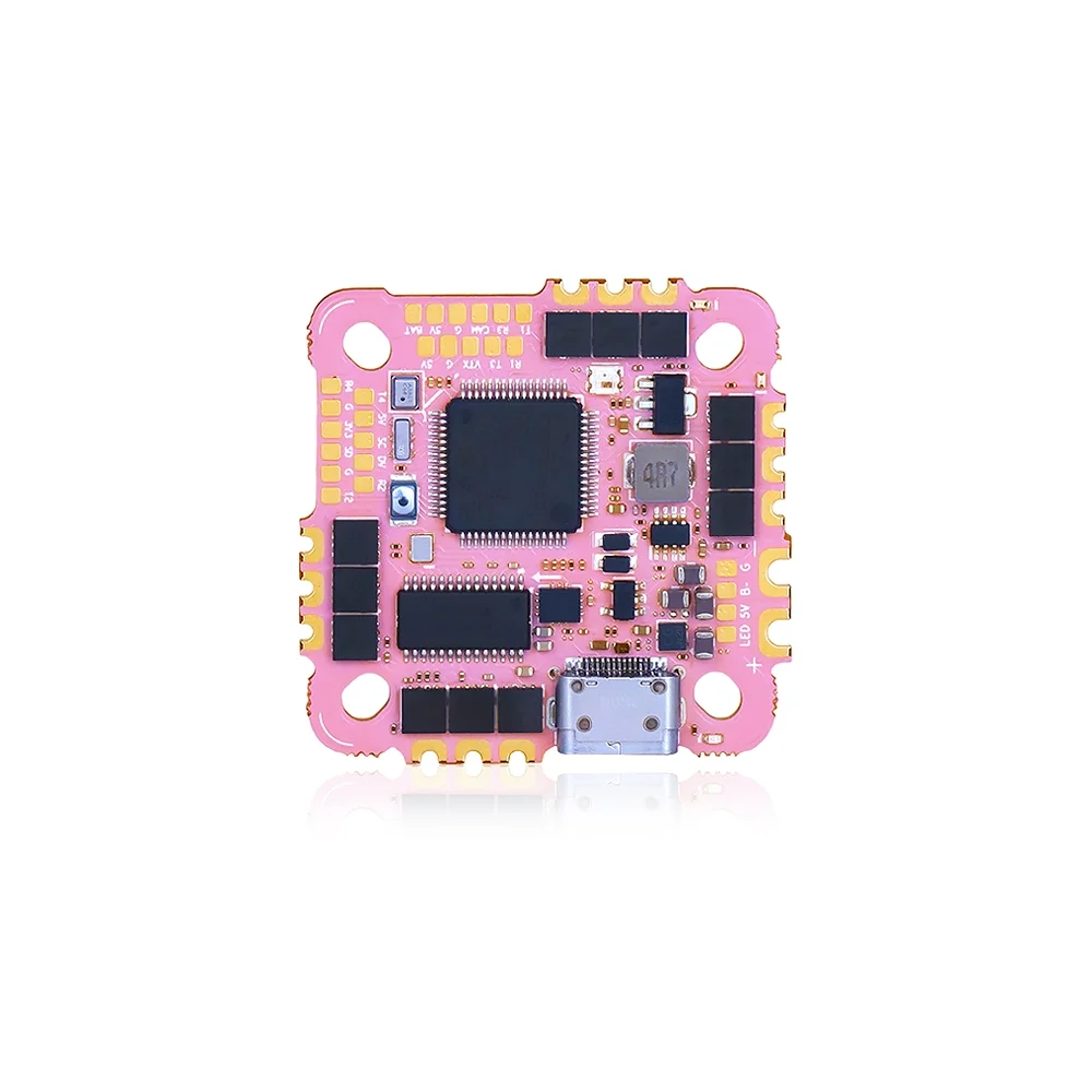 Фото Axisflying Argus F7 AIO F722 FC + 40A 3-6S blheli _ S ESC 25x25 с алюминиевым корпусом для Cinewhoops, запчасти для FPV Freestyle Drone №3
