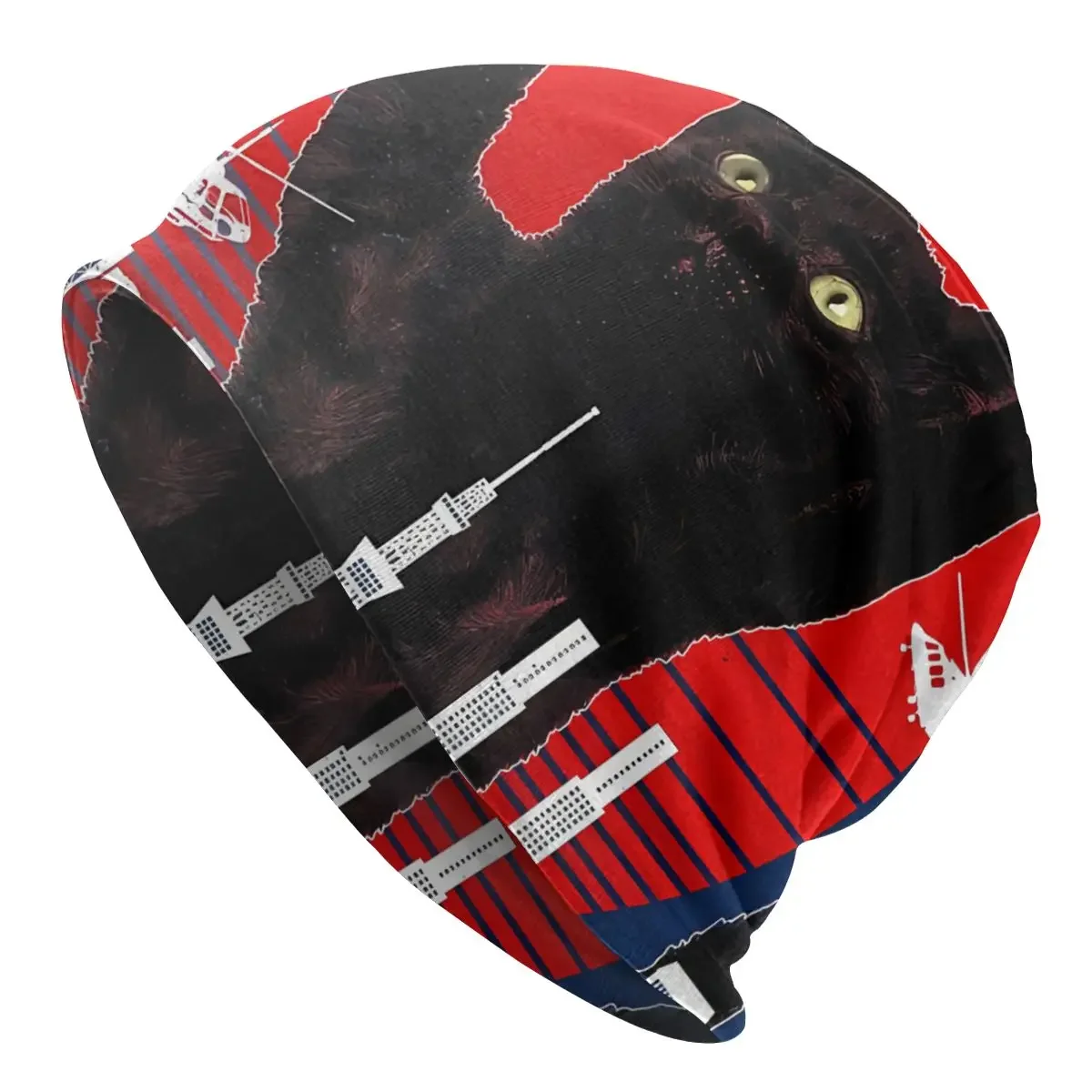 Облегающие шапки Catzilla с изображением монстров котят облегающие осенние и