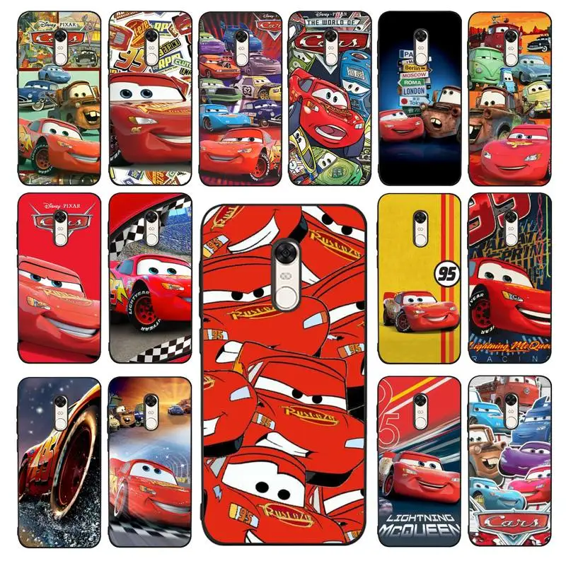 

Disney Toy cars Phone Case for Redmi 5 6 7 8 9 A 5plus K20 4X 6 cover