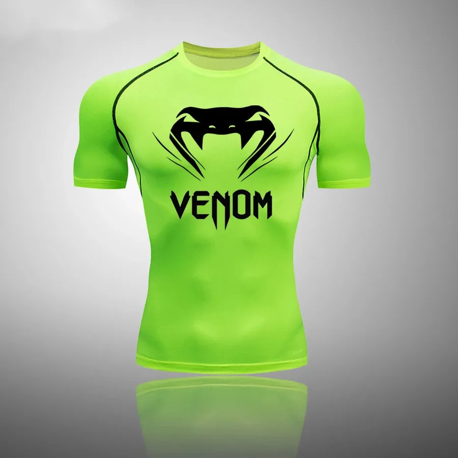 

SUOTF Men's Sports Running T Shirt Men's Short Sleeve Gym Fitness MMA Training Shirts Sportswear Top Soccer Jerseys MMA T Shirt