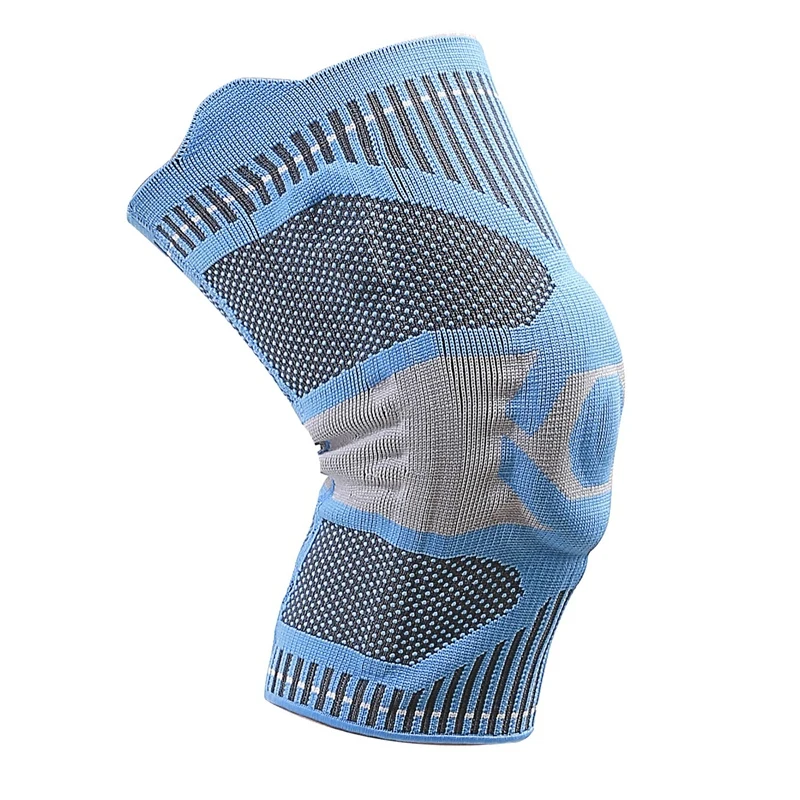 

Knee Brace Knee Support Compression Sleeve with Side Stabilizers & Silicone Patella Gel Pad