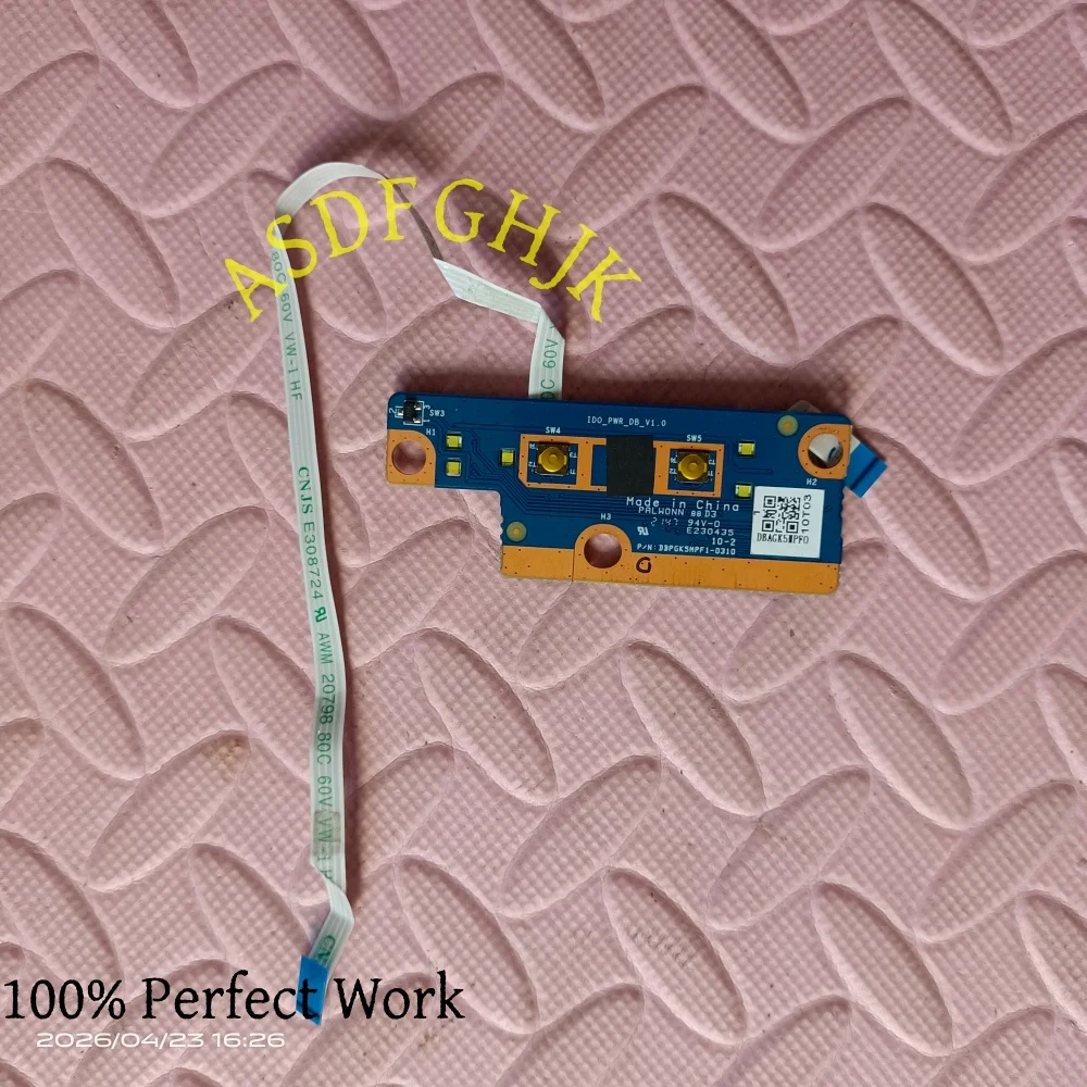 Фото Для Schenker XMG Core15 GK5NPFO Hauptschalter Powerbutton Modul DBPGK5MPF1-0N10 ТЕСТИРОВАНО, ОК БЕСПЛАТНАЯ ДОСТАВКА №2