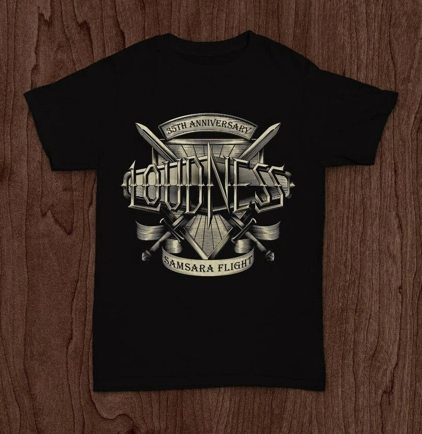 

Loudness Samsara Flight Japanese Heavy Metal Band X Japan T Shirt S M L Xl 2Xl 2019 New Men'S T Shirt