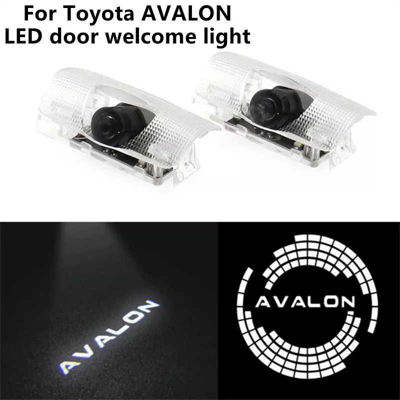 

2 Pack Car LED Door Welcome Light Warning Light 3D Shadow Ghost Light Puddle Light Car Badge Projector Light For Toyota AVALON