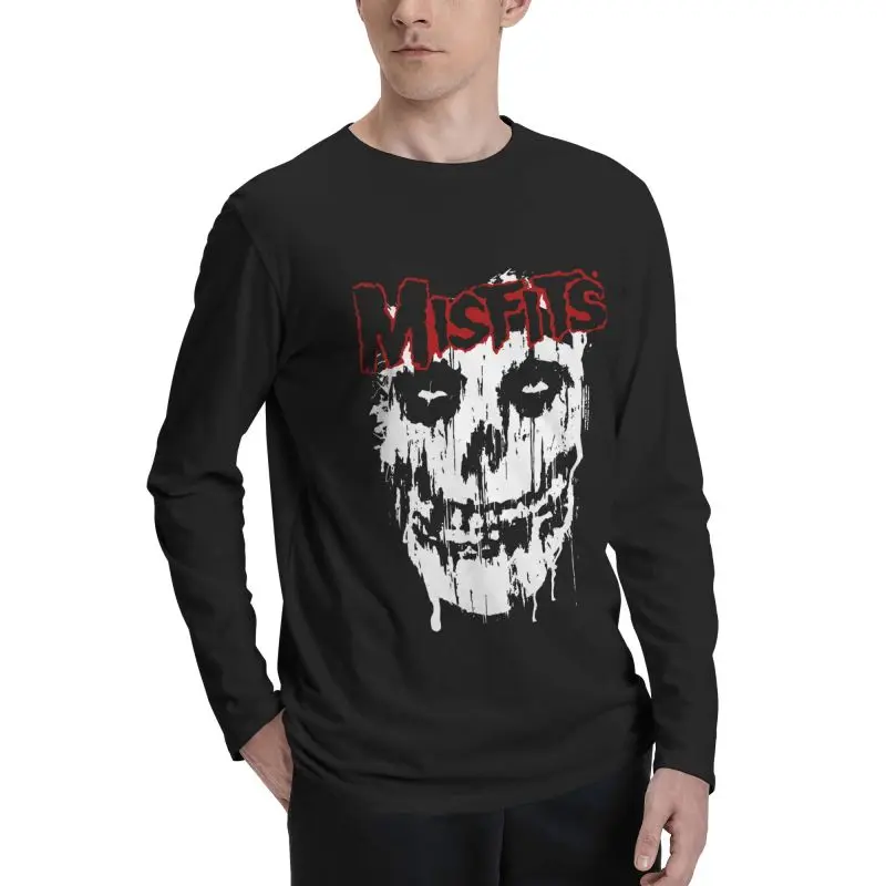 Футболка Misfits футболка с длинным рукавом в стиле панк-рок |