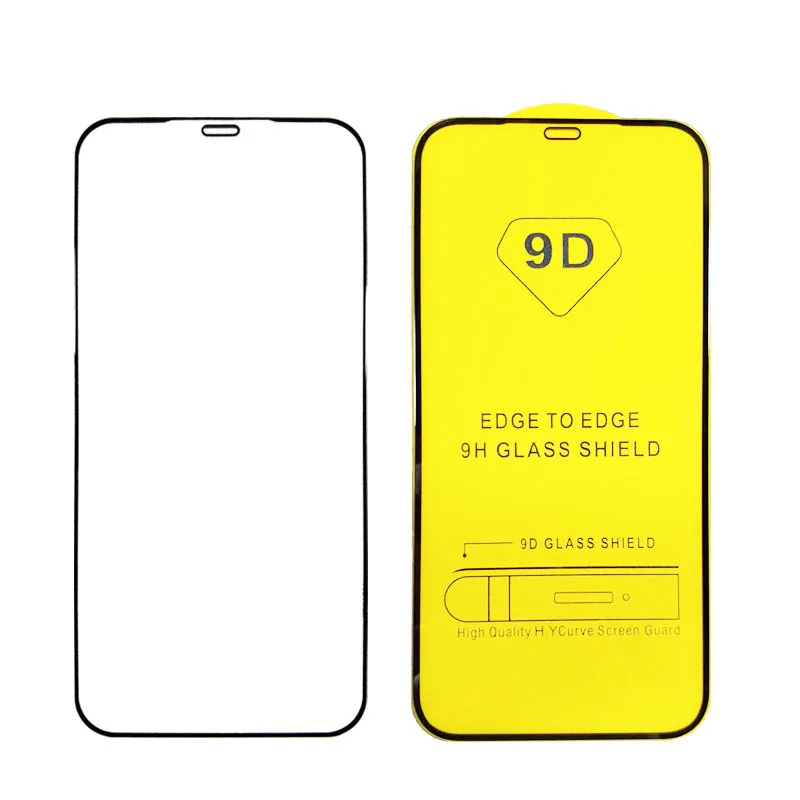 

20pcs/lot 9D Full Glue Tempered Glass Screen Protector Film for Samsung Galaxy A53 A33 A13 4G A73 5G A03S A3 Core S21 FE