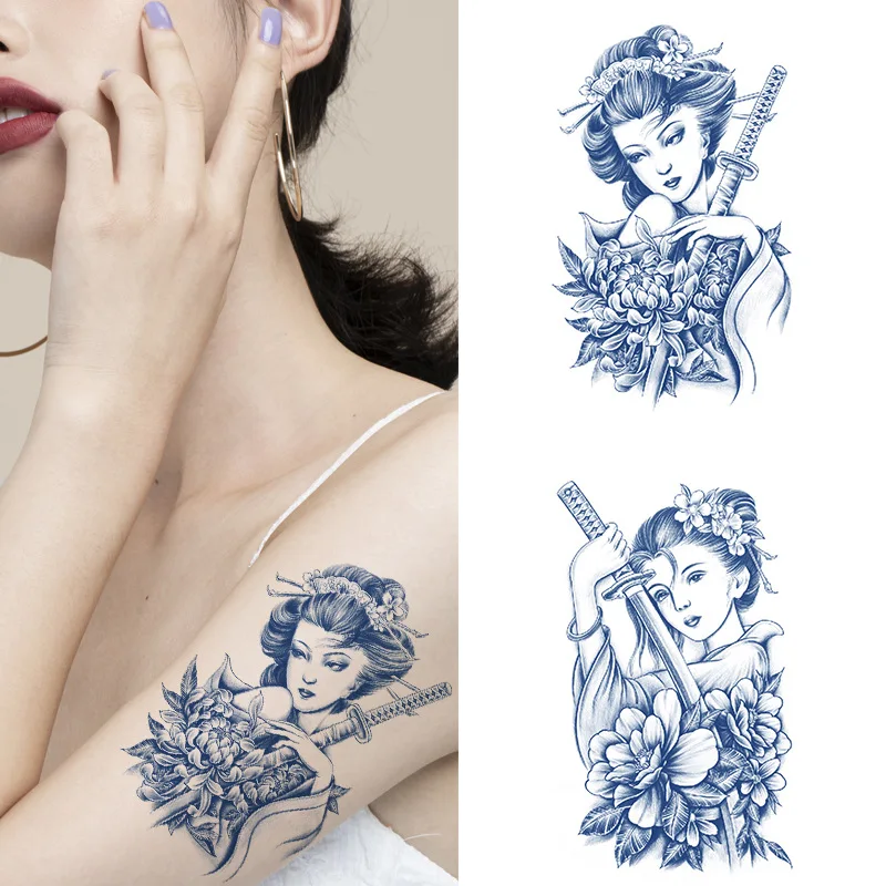 

2PcsJuice Herbal Tattoo Stickers Semi-Permanent Stickers Waterproof Lasting 15 DaysManufacturer's Direct Sales