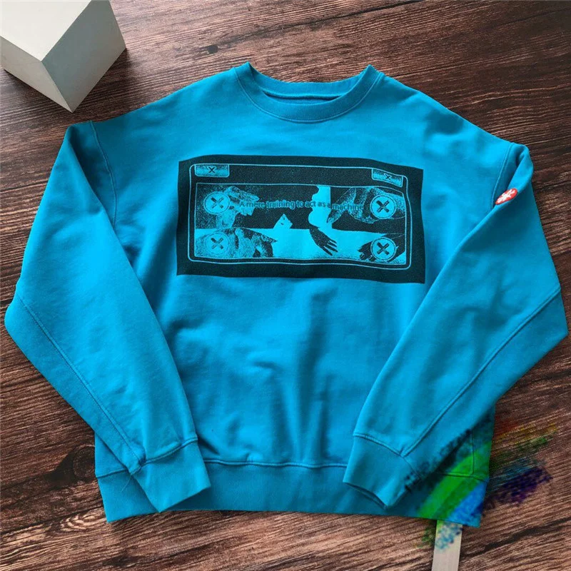 

Толстая хлопковая толстовка 450 г C.E19AW CAVEMPT толстовка с круглым вырезом для мужчин и женщин 1:1 Высококачественная модная повседневная толстов...