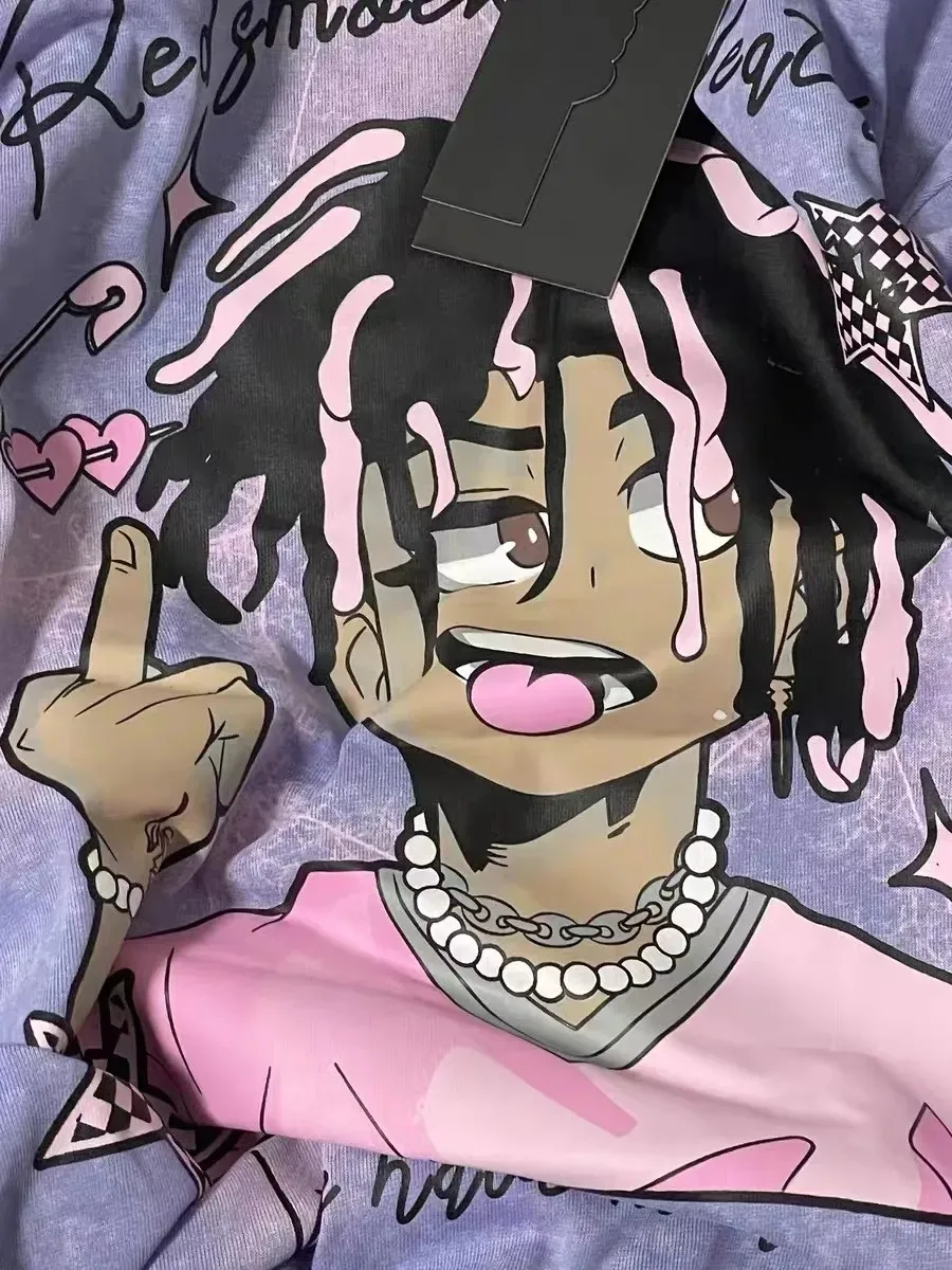 Футболка Мужская/женская оверсайз с коротким рукавом из 100% хлопка