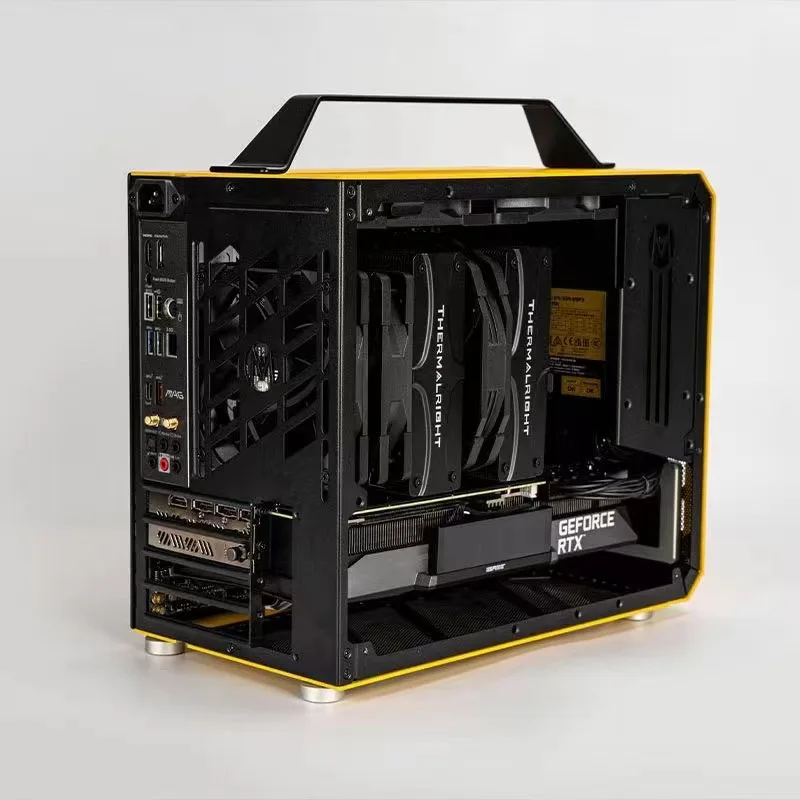 

Braveman Mechanic Master C34-Vision ATX Version MATX/ATX/EAT Motherboard&ATX Power＆162mm Tower Computer Case With Tempered Glass