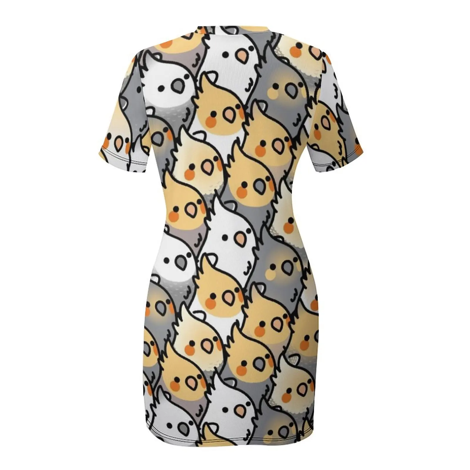 Платье Chubby Cockatiel из полиэстера