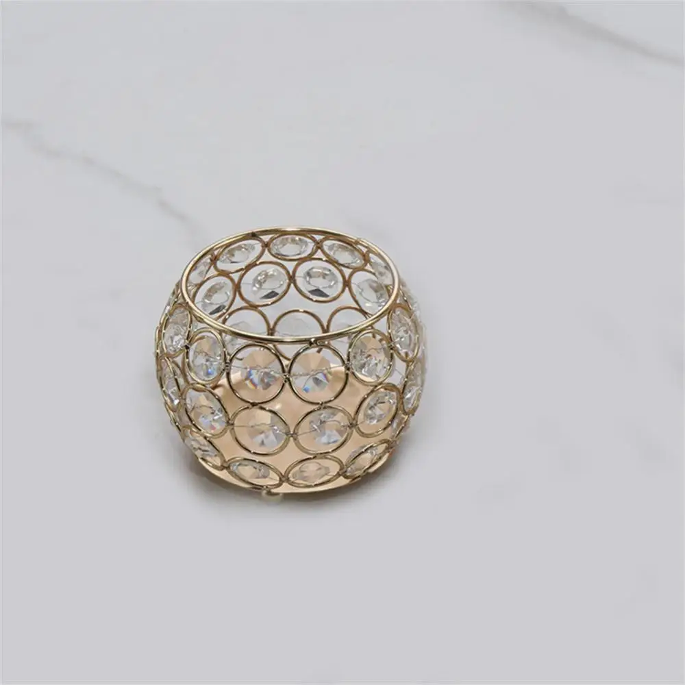 

Grind Carefully Candlestick Candle Cup Round Surface High Safety Wedding Bar Party Dinner Home Decor Bottom Triangle Design