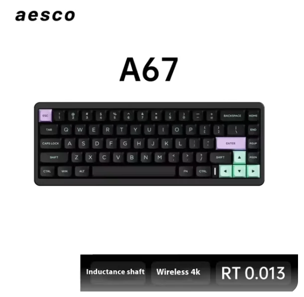 Клавиатура Aesco A67/A83 Беспроводная Механическая с поддержкой Rt Rgb
