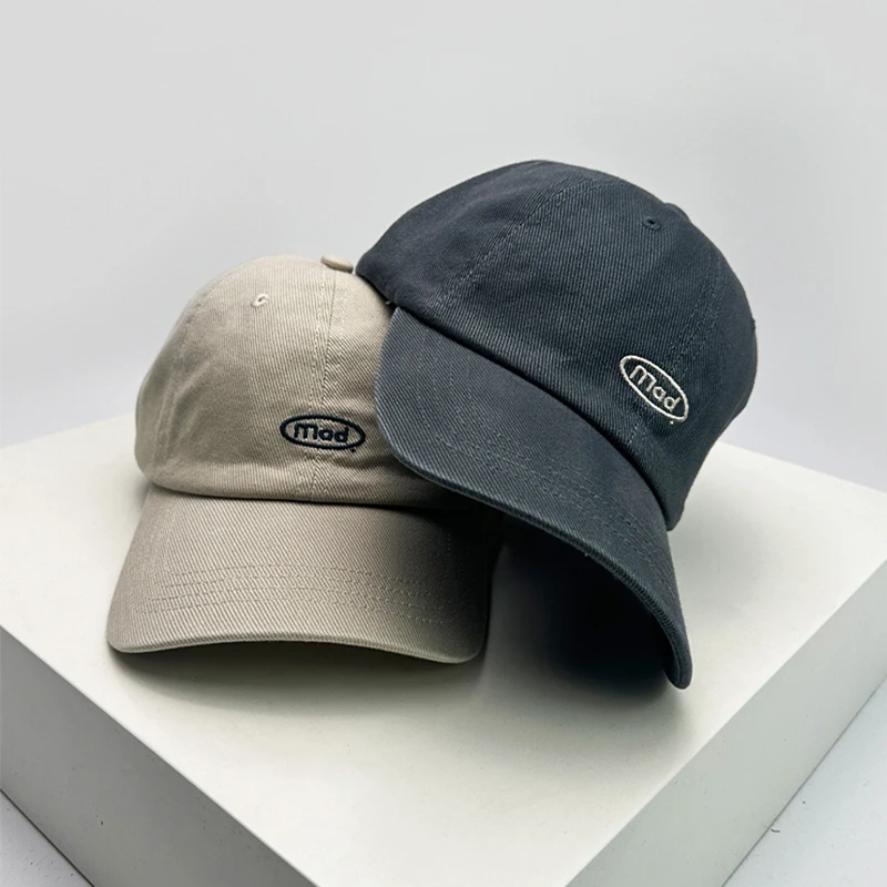 Бейсболка унисекс с вышивкой простая Панама от солнца в стиле ретро надписью