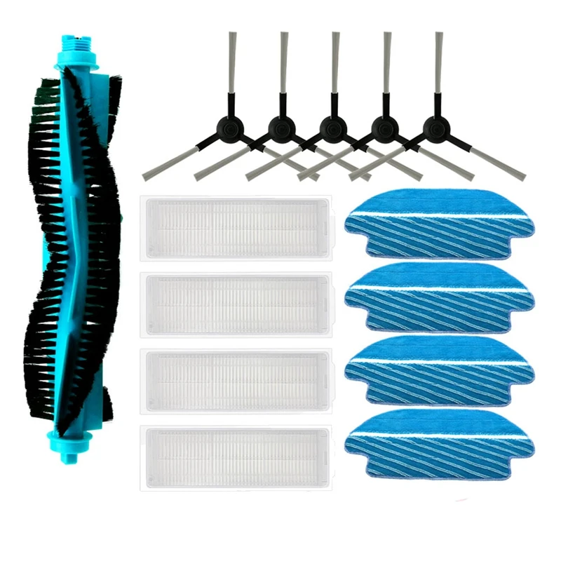 

Vacuum Cleaner Main Brush Side Brush HEPA Filter Mop Cloth For Wonders Dynaking R9 Robotic Vacuum Cleaner Parts