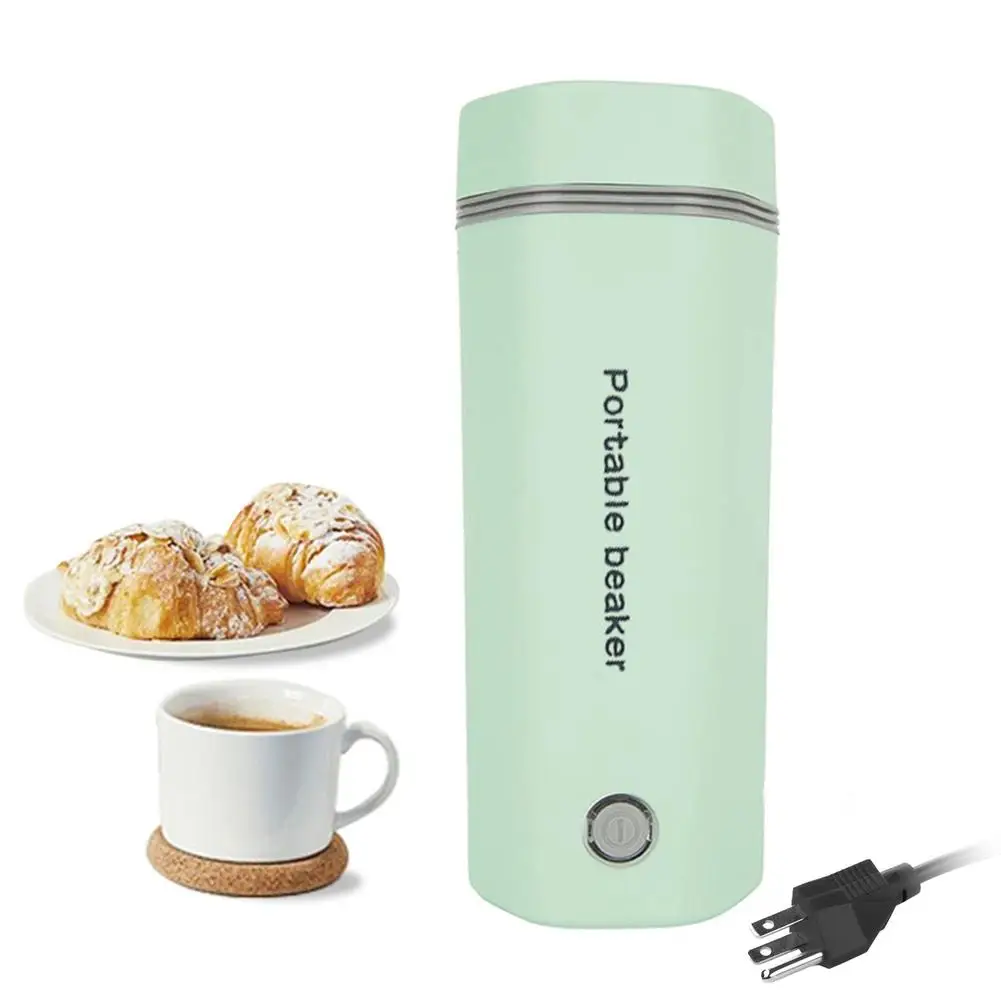 

[ READY STOCK ] Portable 304 Stainless Steel Electric Kettle Automatic Heating Cup Suitable For Milk Coffee Water Making Tea