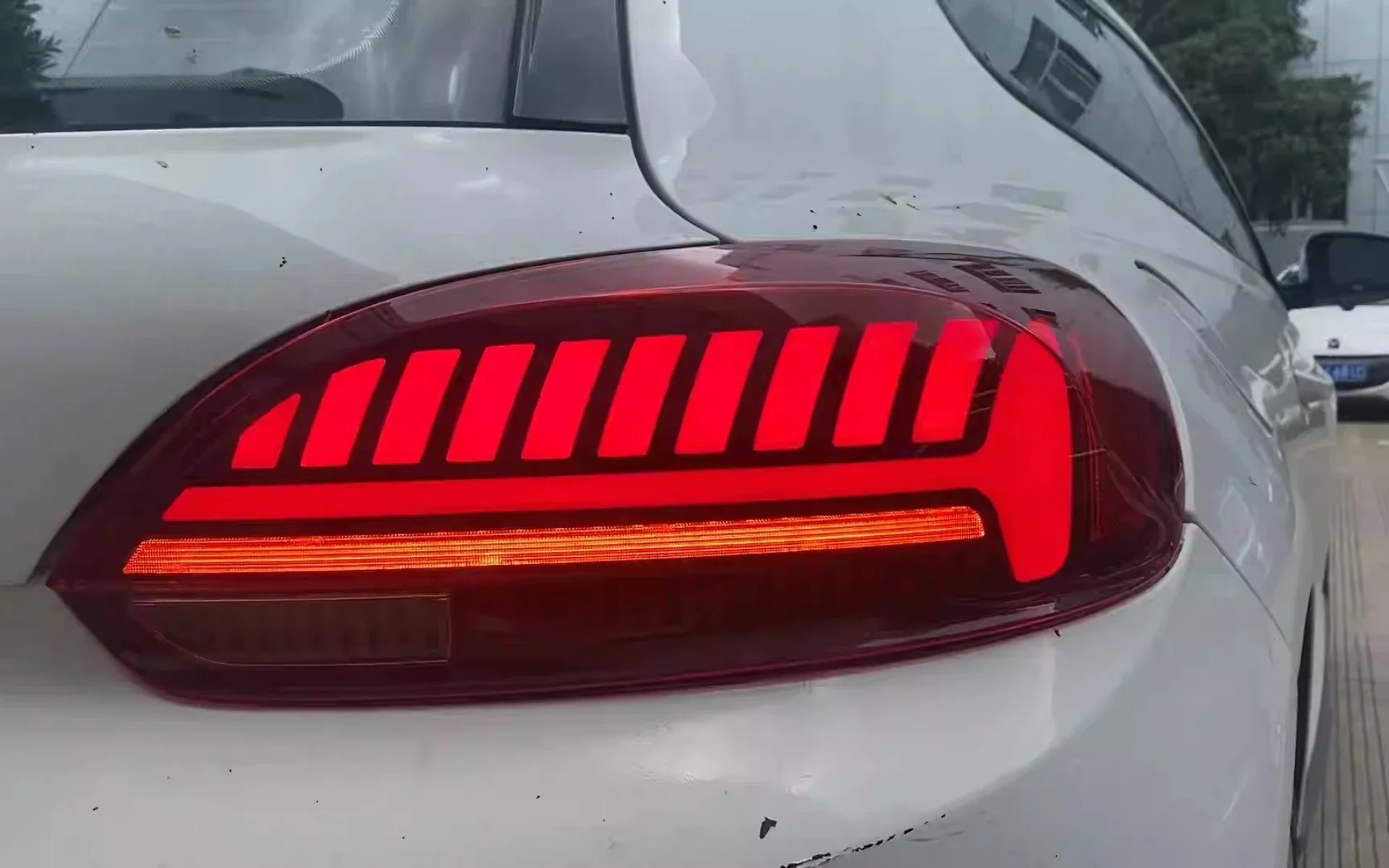 Светодиодный задний фонарь в сборе для Volkswagen vw Scirocco RS стильная Тормозная лампа