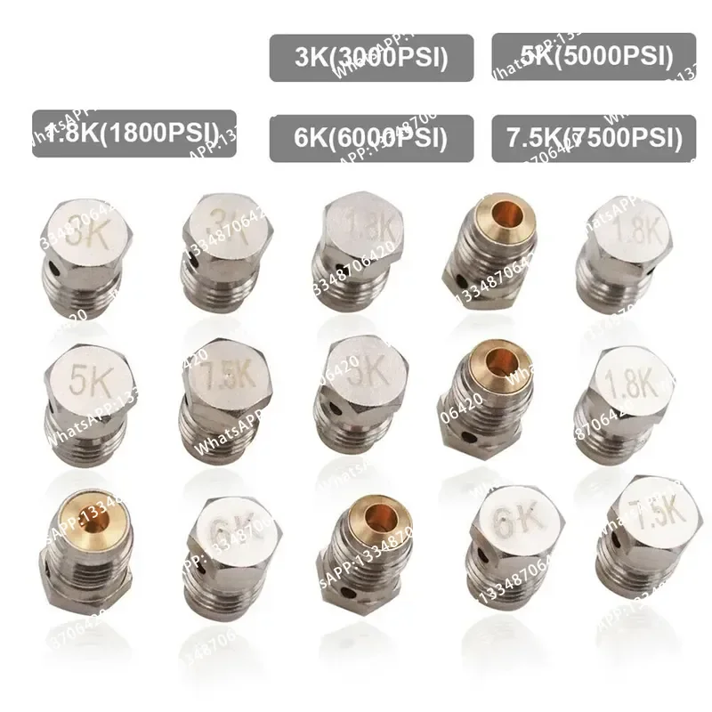 Фото Комплект из 3 высокопроизводительных редукторов для PCP/HPA/CO2 баллонов с предохранительным диском 1.8K, 3K, 5K, 6K, 7.5K, с предохранительным винтом и латунным корпусом №1