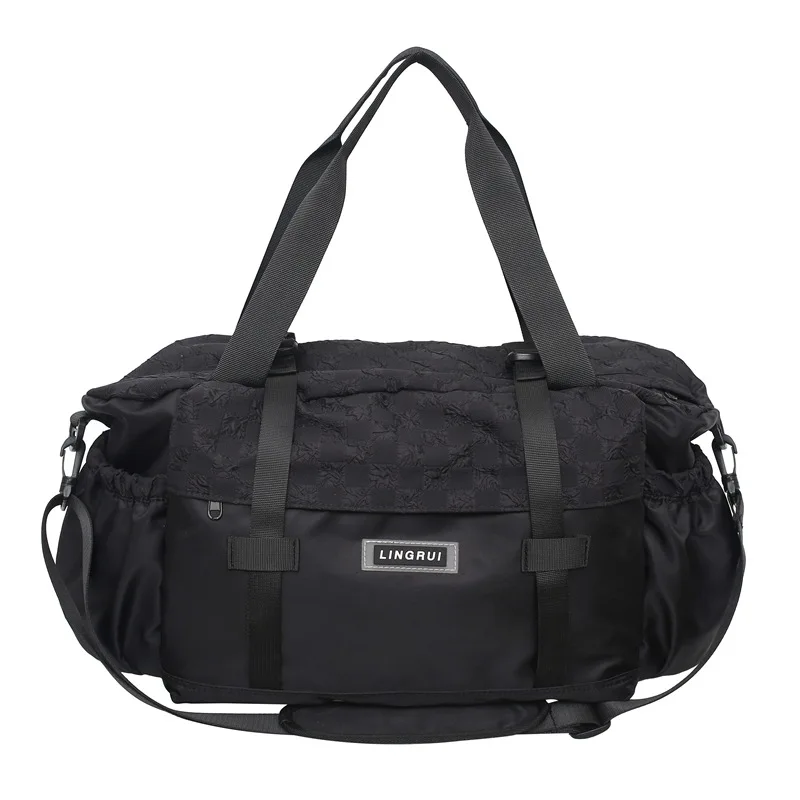 Korean Version Travel Travel Portable Short Distance Travel Bag, Large Capacity Dry Wet Separation Waterproof Sports Fitness Bag