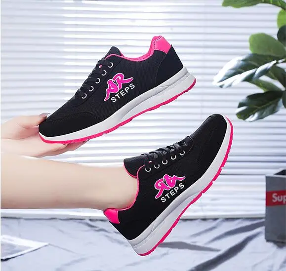 

STEPS running shoes for woman air mesh Sneakers Women Casual travel Ladies Shoes Tenis Feminino sneaker