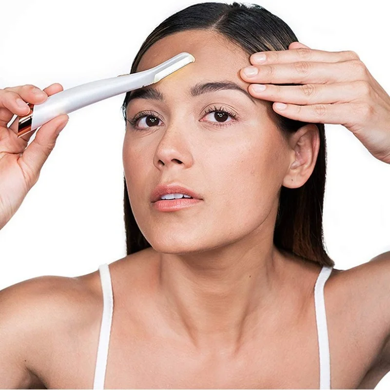 Razor Face Hair Shaver Painless Exfoliates Dead Skin Neck Cl