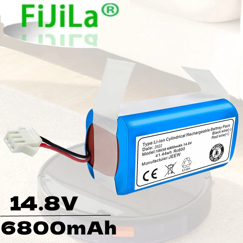

100% New 14,8 V 6800mAh lithium ion battery for ILIFE ecovacs A4s, A4, A6, A9, v7, V7s, V7s Pro Chuwi battery