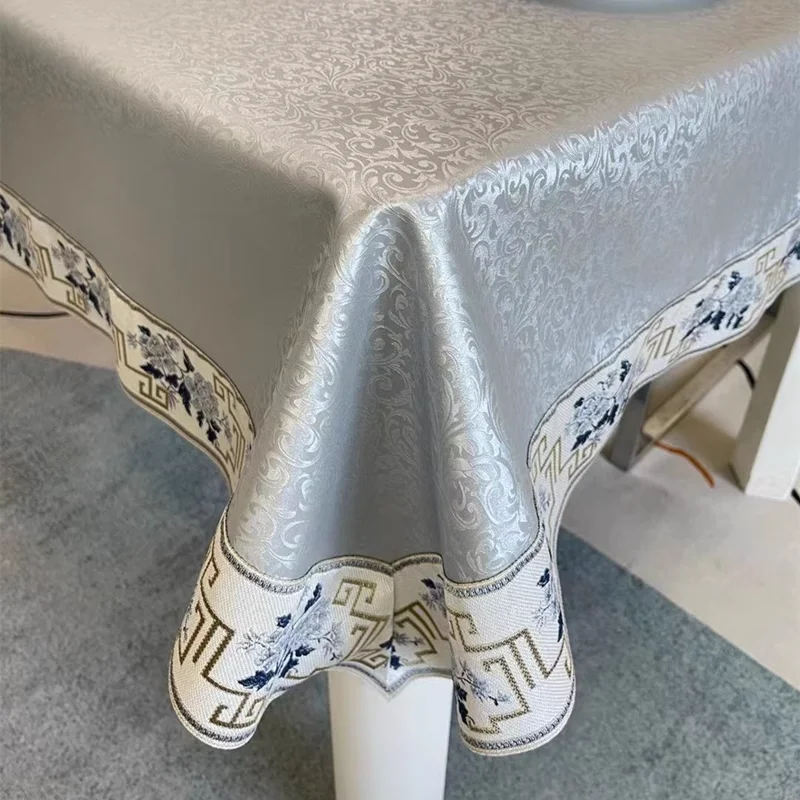 

Thickened Retro Tablecloth Waterproof Oil Resistant Washable Table Covers Luxury Versatile Odorless High Quality Anti-Oil New