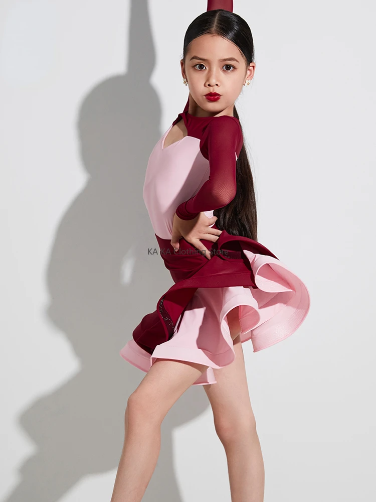 Женское платье для латиноамериканских танцев