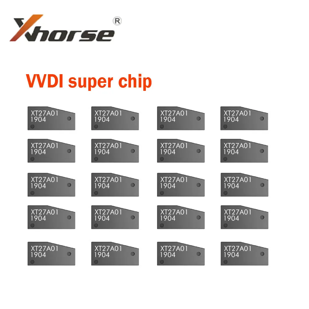 

Xhorse VVDI Super Chip XT27A01 XT27A66 Transponder T3 Super Chip for ID46/40/43/4D/8C/8A/T3/47 Car Key Chip for VVDI2 Key TooL