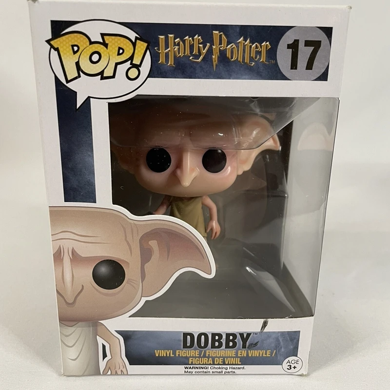Фото Коллекционная фигурка Funko Pop 17: Добби (Гарри Поттер) — классический персонаж из фильма, виниловая статуэтка для рабочего стола, отличный подарок для коллекционеров фильмов №2